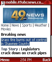 KTKA breaking news homepage