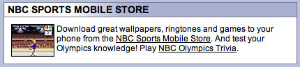 NBC Mobile store blurb NBC Mobile store blurb