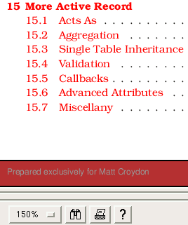 Rails Book non-DRM
