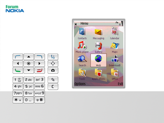 RDA home screen